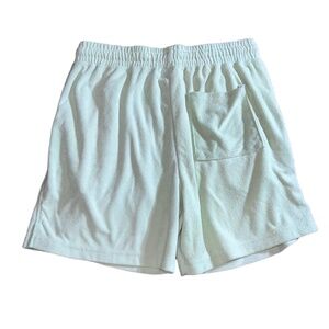 FOREVER 21 Mens Light Green Drawstring Lounge Terry Shorts Size Large